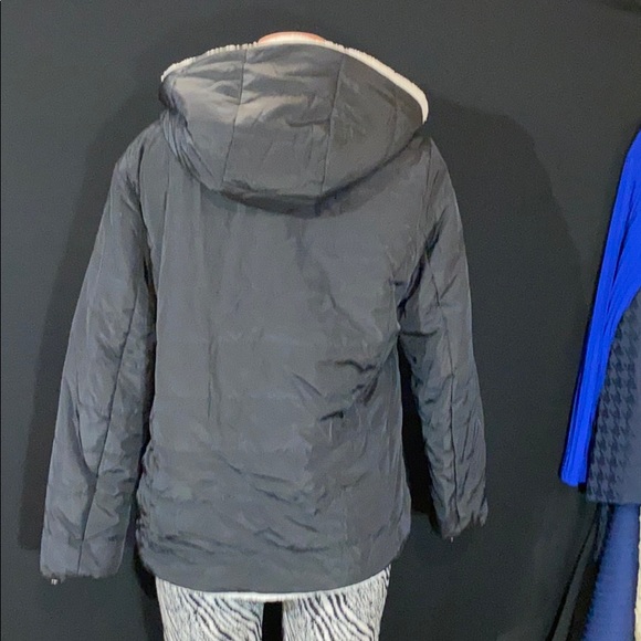 NWT SANCTUARY Reversible Sherpa Puffer Jacket Coat - Picture 5 of 9